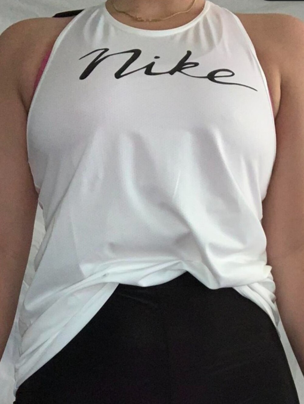 Nike White Tank Top
